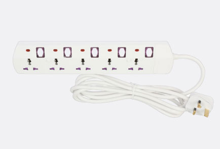 /5 Socket Power Strip